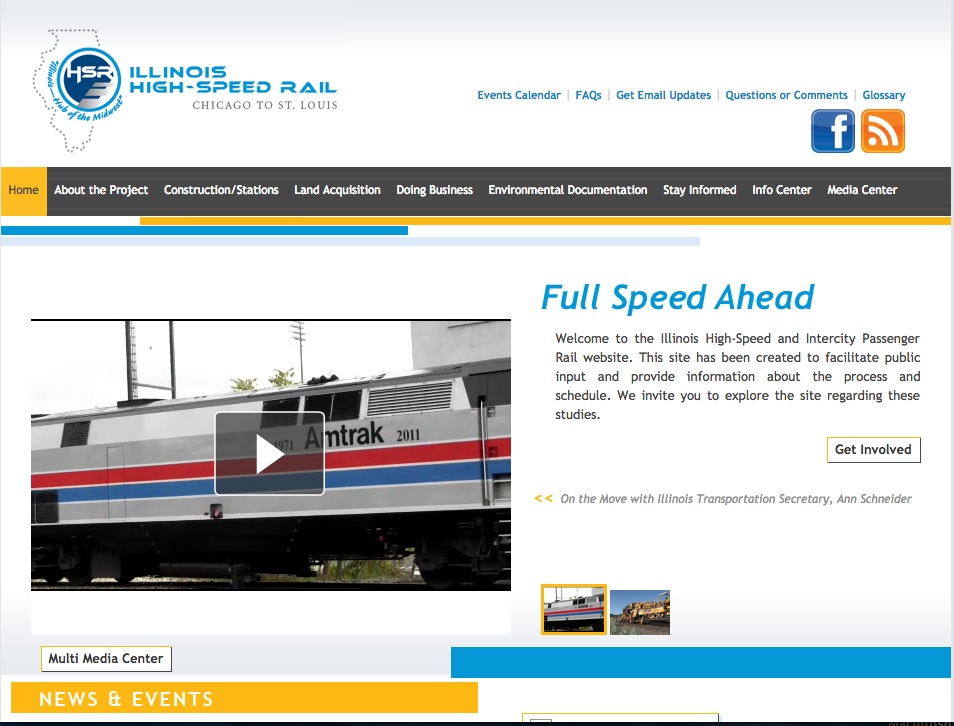 rail line website
